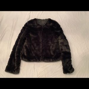 Long Tall Sally Faux Fur Jacket
